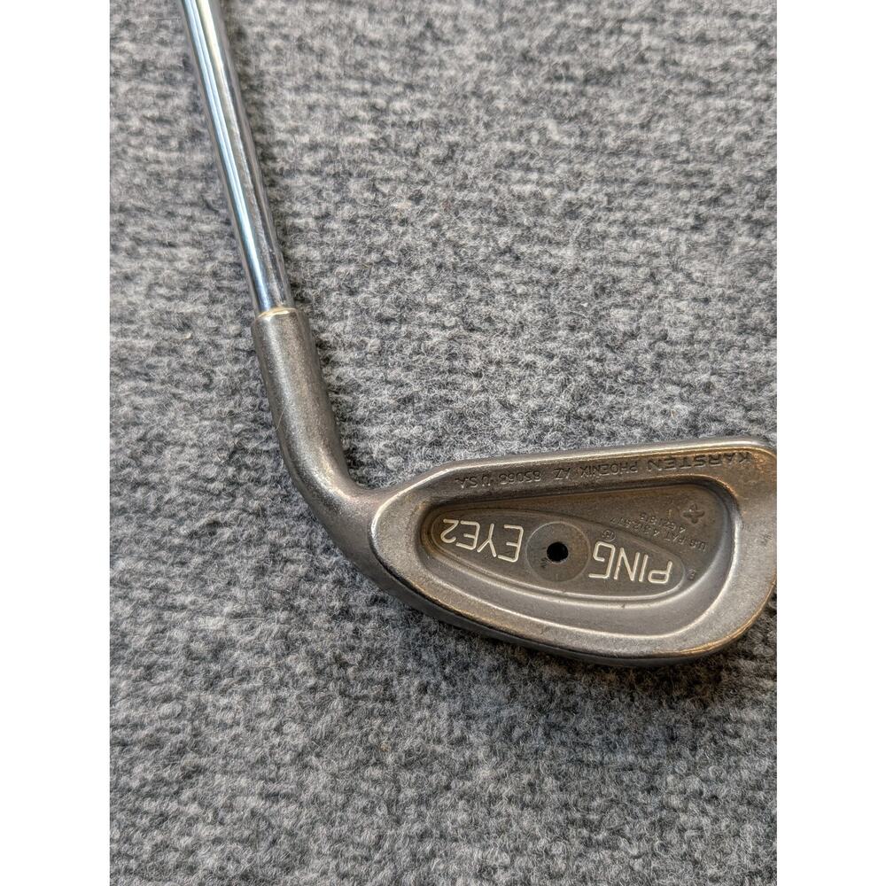 Vintage Ping Eye 2 4 Iron Golf Club Karsten Phoenix USA Steel Shaft Mens Right - Picture 2 of 14